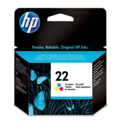 Cartuccia inkjet 22 HP 3 colori  C9352AE